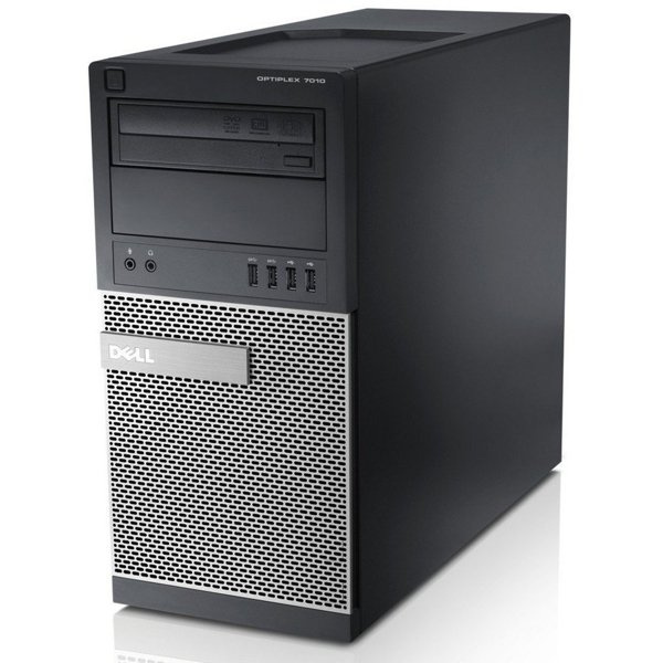 Dell Optiplex 7010 Tower Core i5 3470 (3-gen.) 3,2 GHz / 8 GB / 1 TB / DVD / Win 10 Prof. (Ref.)