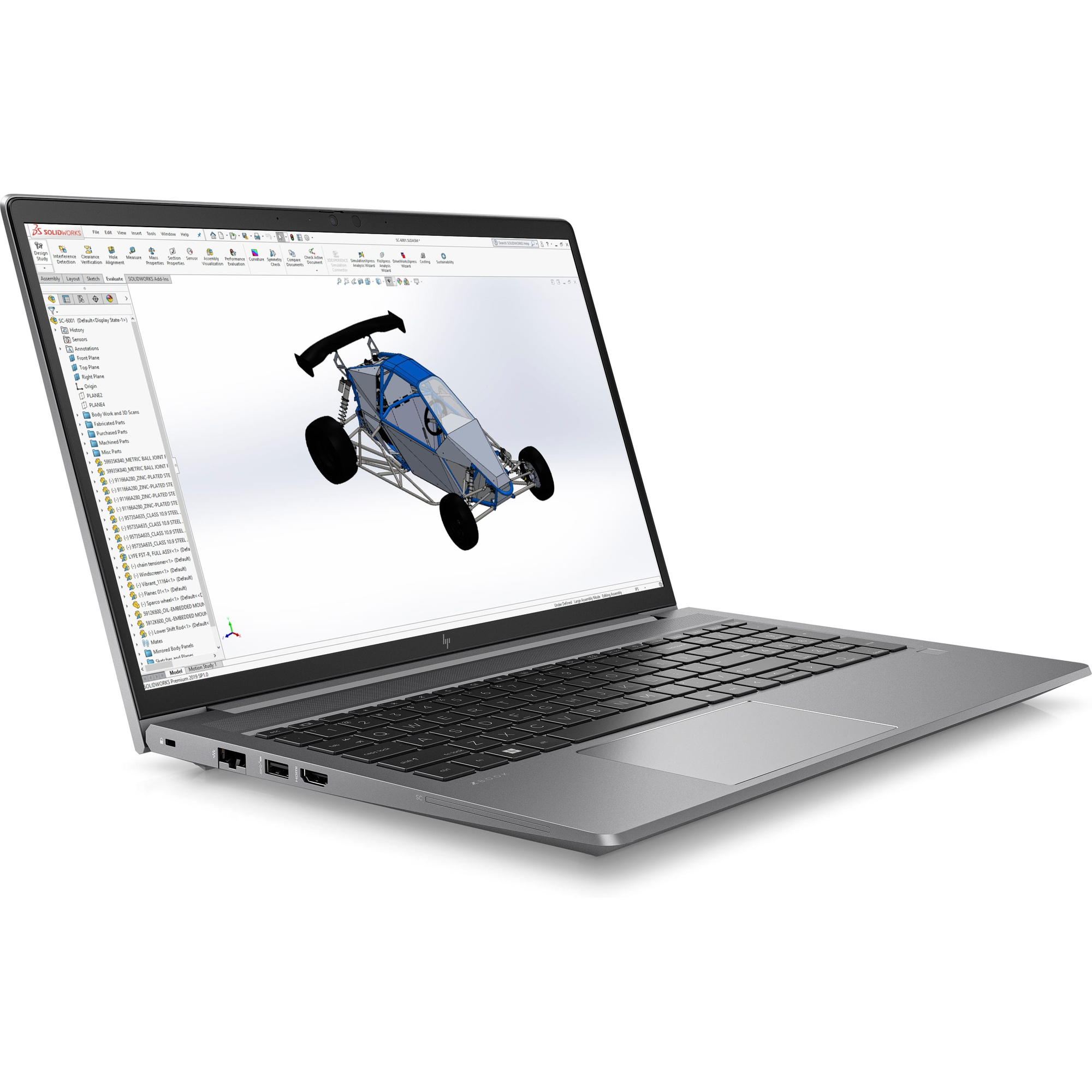 HP ZBook Power G9 Core i7 12800H (12-gen.) / 16 GB / 480 SSD / 15,6'' FullHD / Win 11 Pro + RTX A2000