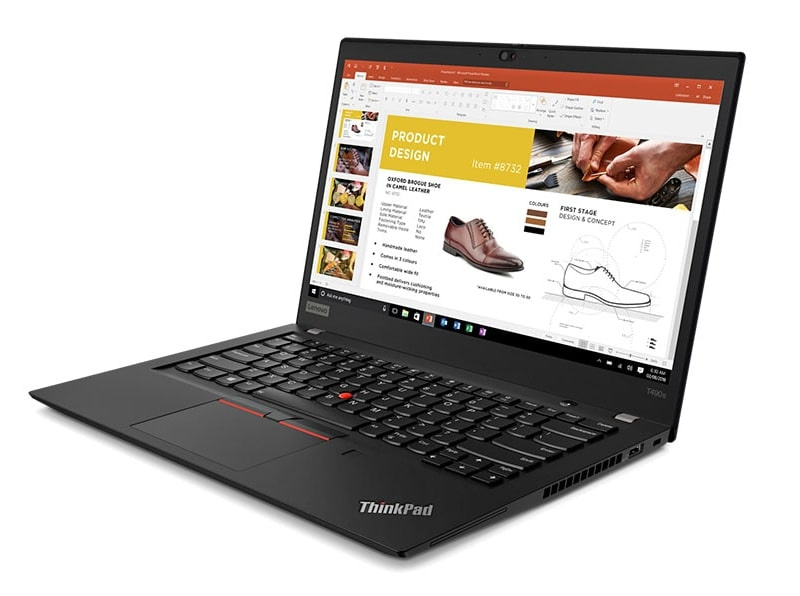 Lenovo ThinkPad T490s Core i5 8265U (8-gen.) 1,6 GHz / 8 GB / 480 SSD / 14" FullHD dotyk / Win 11 Pro / Klasa A-