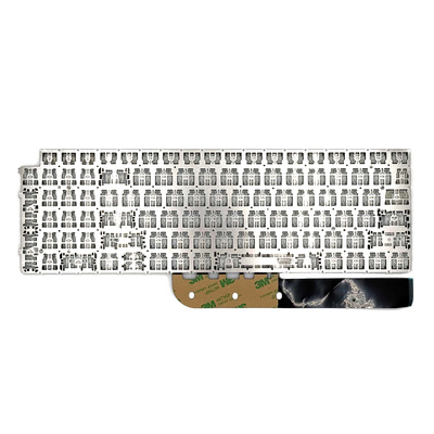 Klawiatura podświetlana do Dell Vostro 3510, 3520 NSK-DEHABW / Szara