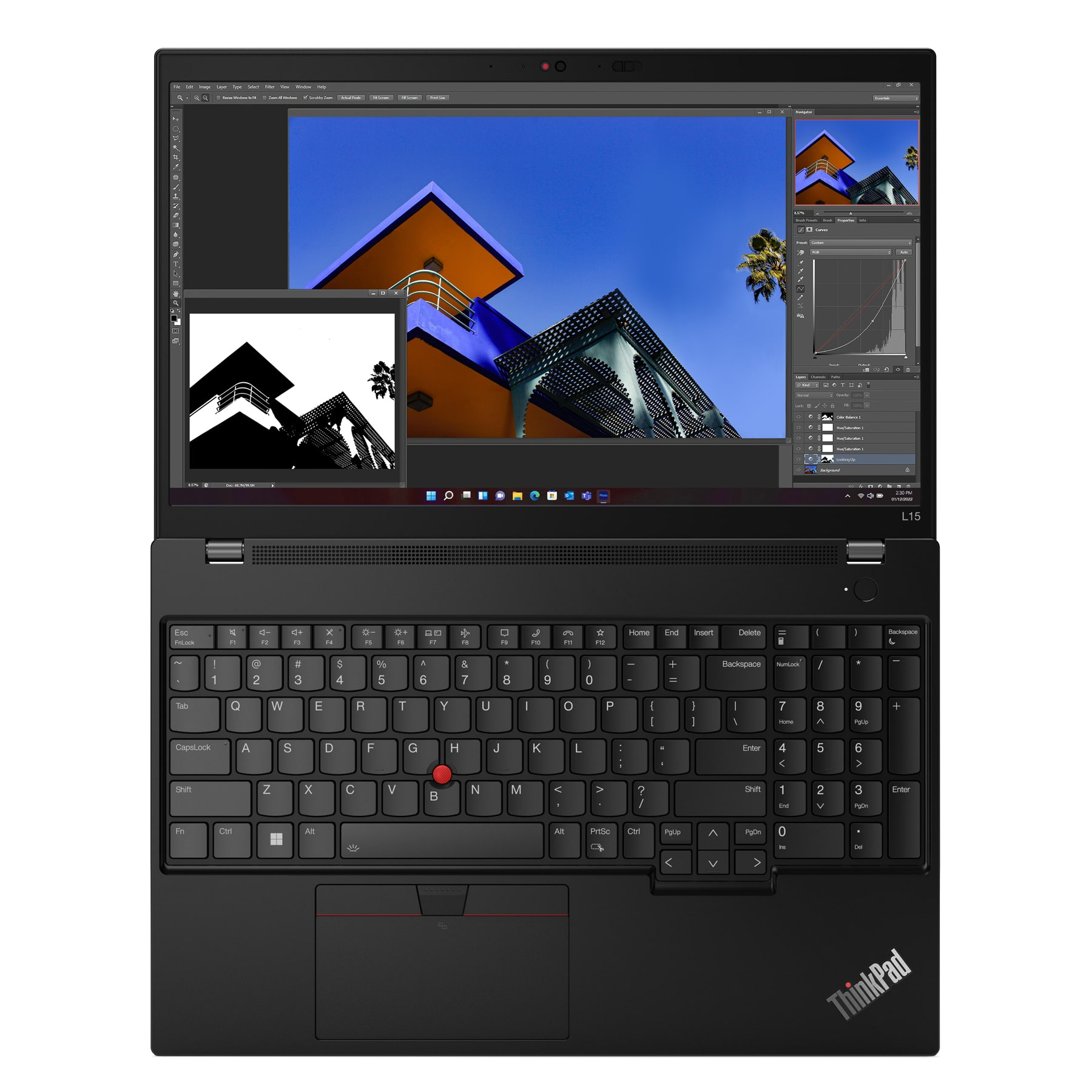 Powystawowy Lenovo ThinkPad L15 G4 Core i5 1335U (13-gen.) / 16 GB / 960 SSD / 15,6" FullHD / Win 11 Pro