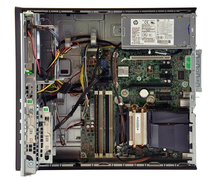 HP EliteDesk 800 G1 SFF Core i3 4130 (4-gen.) 3,4 GHz / 8 GB / 480 SSD / DVD / Win 10 Prof. (Update)