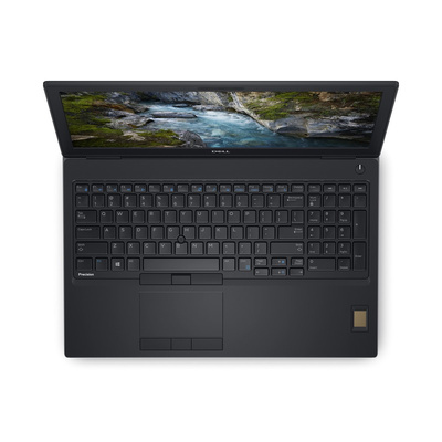 Dell Precision 7530 Core i7 8750H 2,2 GHz / 16 GB / 480 SSD / 15,6'' FullHD / Win 10 Prof. + Radeon PRO WX 4150