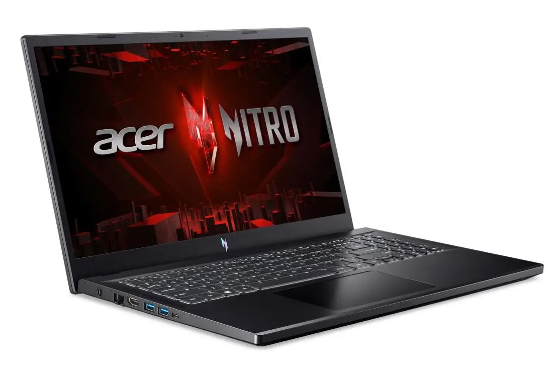 Nowy Acer Nitro 5 15 ANV15-51 i5 13420H 2,1 GHz / 16 GB / 480 SSD / 15,6'' FullHD 165Hz / Win 11 Pro + RTX 4050 / czarny