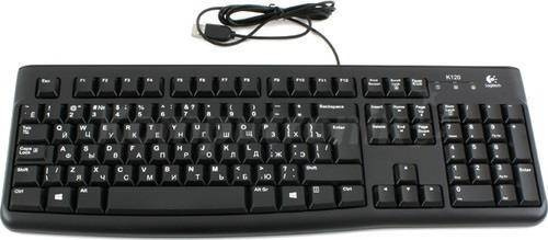 Klawiatura przewodowa Logitech K120 OEM, czarna