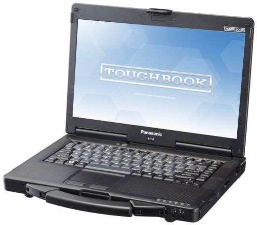Panasonic ToughBook CF-53 Core i5 3320m (3-gen.) 2,6 GHz / 4 GB / 320 GB / DVD / Win10 Prof. (Update)
