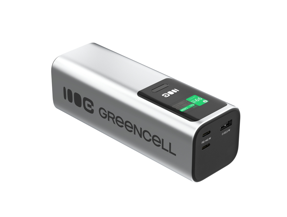OUTLET Powerbank Green Cell PowerPlay Ultra 25200mAh | 140W | USB-C PD 3.1