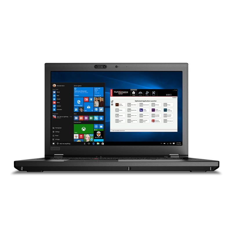 Lenovo ThinkPad P52 Core i7 8850H (8-gen.) 2,6 GHz / 16 GB / 240 SSD / 15,6" FullHD / Win 11 Pro + Nvidia Quadro P2000 / Klasa A-