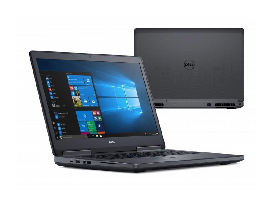 Dell Precision 7720 Core i7 6920HQ (6-gen.) 2,9 GHz / 8 GB / 960 SSD / 17,3'' FullHD / Win 10 Prof. + Quadro P5000