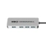 Hub USB Green Cell Basic 4w1 | 4x USB 3.0 | Aluminiowy