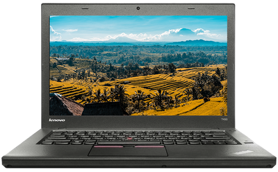 Lenovo ThinkPad T450s Core i5 5300u (5-gen.) 2,3 GHz / 8 GB / 480 SSD / 14" HD+ / Win 10 Prof. (Update)