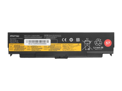 Bateria Mitsu do Lenovo ThinkPad T460s, T470s - tylna bateria BC/LE-T460S