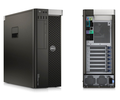Dell Precision T5810 Tower Xeon E5-1607 v3 3,1 GHz / 16 GB / 480 SSD / Win 10 Prof. (Update) + AMD FirePro W5100
