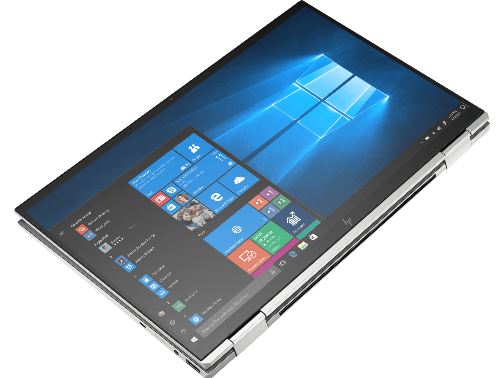 HP EliteBook X360 1040 G7 2w1 Core i5 10310U 1,7 GHz / 16 GB / 240 SSD / 14'' FullHD dotyk / Win 11 Pro / Klasa A-