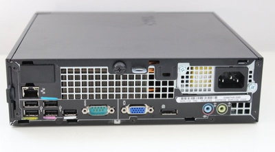 Dell Optiplex 790 USFF Core i3 2100 (2-gen.) 3,1 GHz / 4 GB / 250 GB / DVD / Win 10 Prof. (Update)