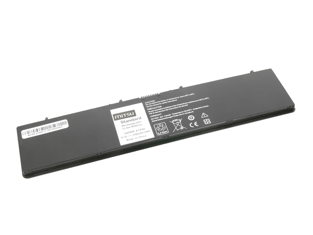 Bateria Mitsu do Dell Latitude E7440, 11.1V - BC/DE-E7440-11.1