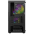 Nowy gamingowy Logic Aramis czarny ARGB MINI AMD Ryzen 5 4500 3,6 GHz / 16 GB / 960 SSD / Win 11 + Nvidia RTX 5050 [8 GB] 
