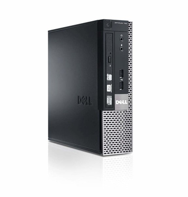 Dell Optiplex 790 USFF Core i3 2100 (2-gen.) 3,1 GHz / 4 GB / 250 GB / DVD / Win 10 Prof. (Update)