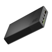 OUTLET Powerbank Green Cell PowerPlay20s PBGC03S / 22,5 W / USB-A, USB-C / 20000 mAh / czarny
