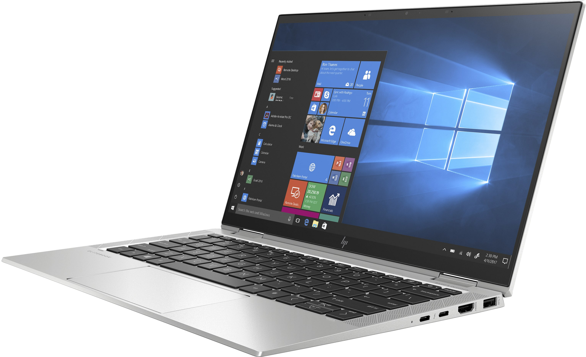 HP EliteBook x360 1030 G7 Core i7 10710U 1,1 GHz / 16 GB / 2 TB SSD / 13,3'', FullHD dotyk / Win 11 Pro