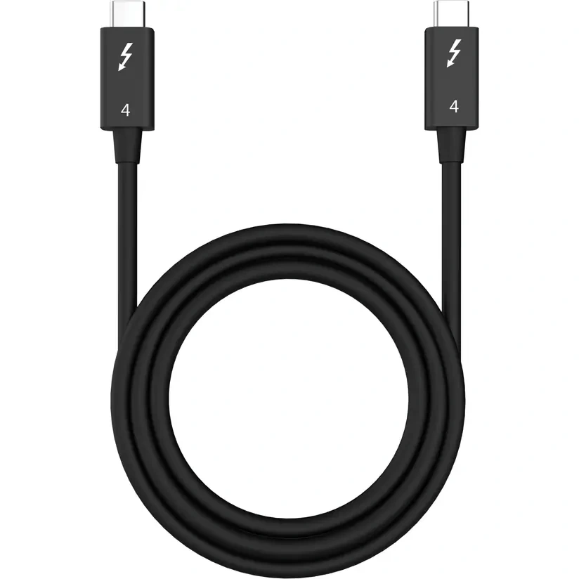 Poleasingowy Kabel Thunderbolt 4 0,8m 40Gbps 100W PD