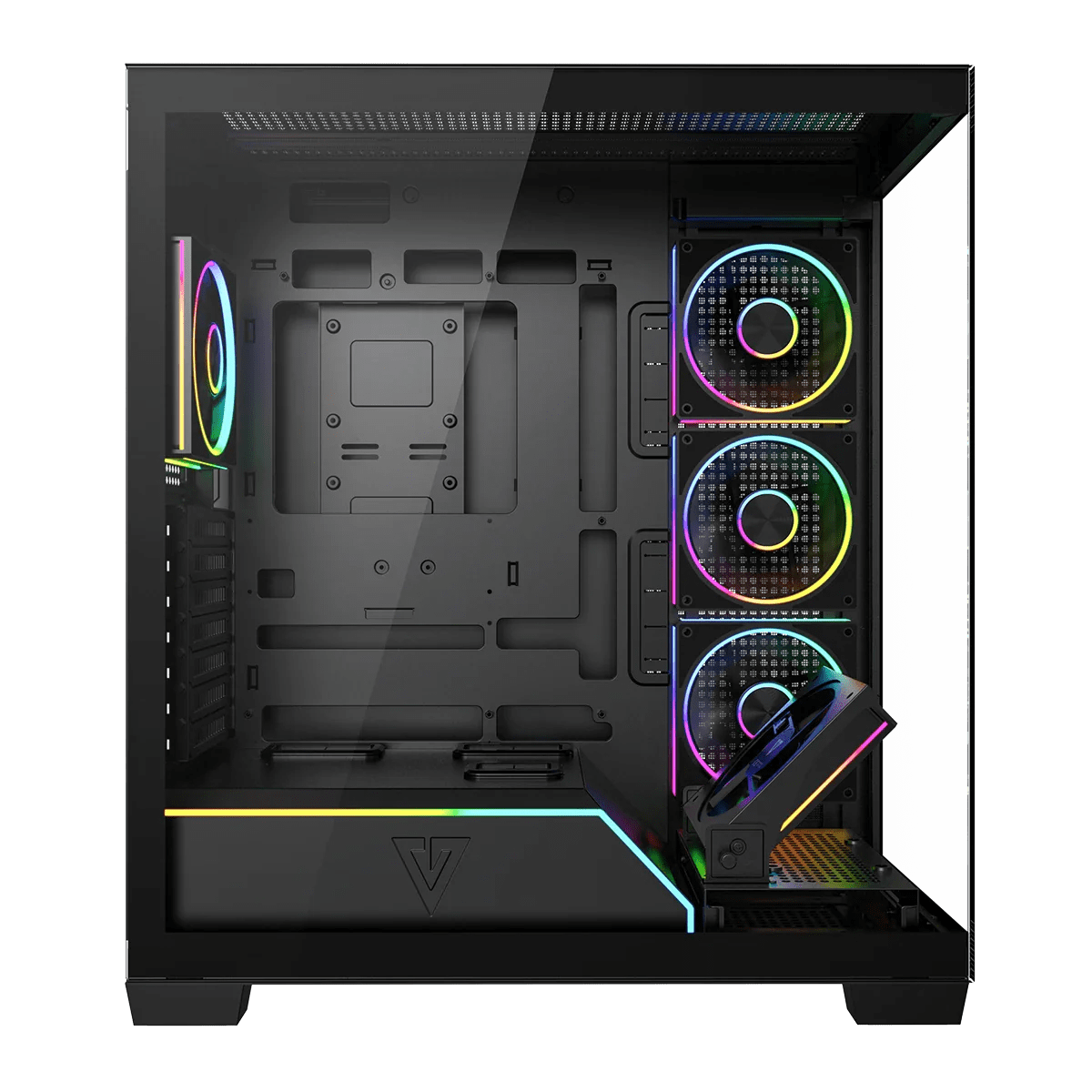 Gamingowy MODECOM Volcano Stellar PLUS ARGB MIDI 5F Tower AMD Ryzen 5 5600 3,5 GHz / 16 GB / 960 SSD / Win 11 + Nvidia GeForce RTX 5060 [8 GB]