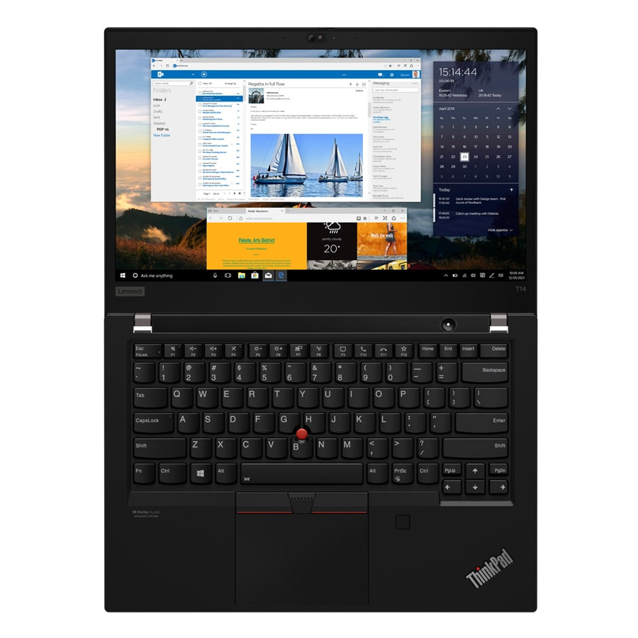 Lenovo ThinkPad T14 Gen 2 Core i7 1165G7 (11-gen.) 2,8 GHz / 16 GB / 480 SSD / 14" FullHD / Win 11 Pro