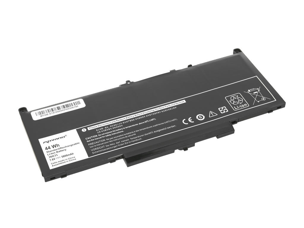Bateria Movano do Dell Latitude E7270, E7470 (5800mAh) BT/DE-E7470S