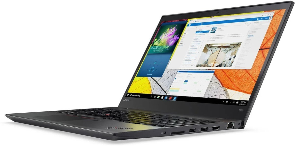 Lenovo ThinkPad T570 Core i5 6200u (6-gen.) 2,4 GHz / 16 GB / 960 SSD / 15,6" FullHD / Win 10 Pro