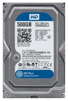 Dysk HDD / WD WD5000AZLX / 500 GB / 3,5" SATA III