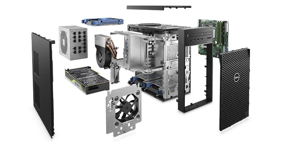 Nowy Dell Precision 3650 Tower Core i5 11400F (11-gen) 2,6 GHz (6 rdzeni) / 8 GB / 240 SSD / Win 11 Prof. + Nvidia GeForce RTX 3060 [12GB]