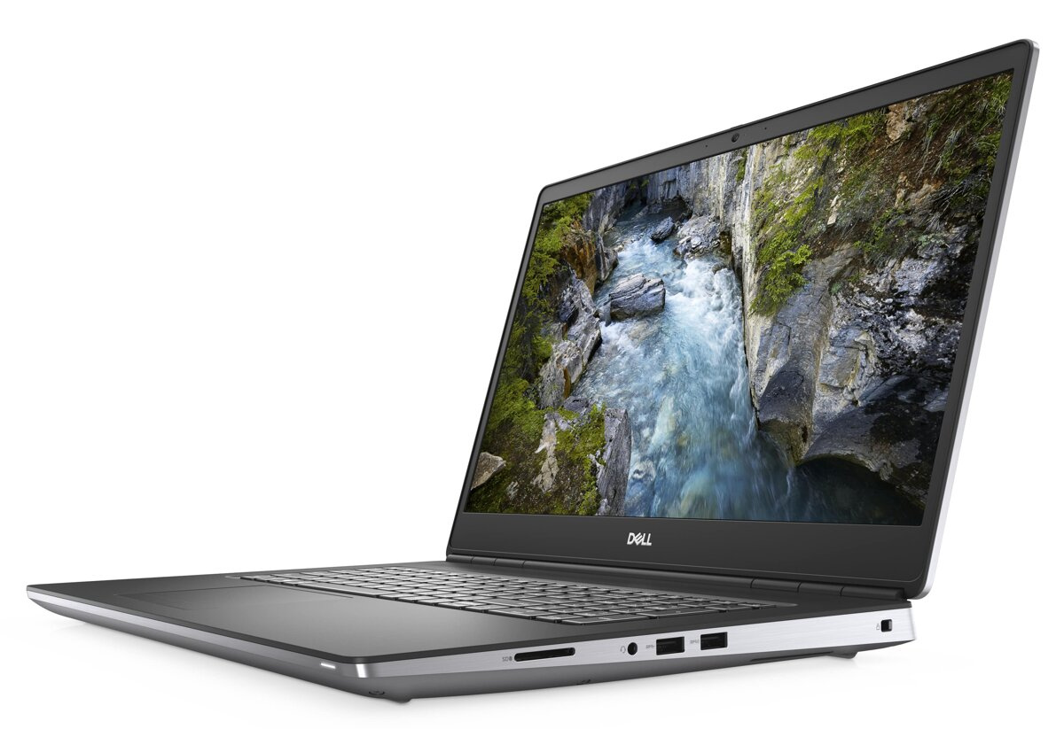 Dell Precision 7750 Core i7 10750H (10 gen.) 2,6 GHz / 32 GB / 480 SSD / 17,3'' FullHD / Win 11 Pro + Quadro T1000