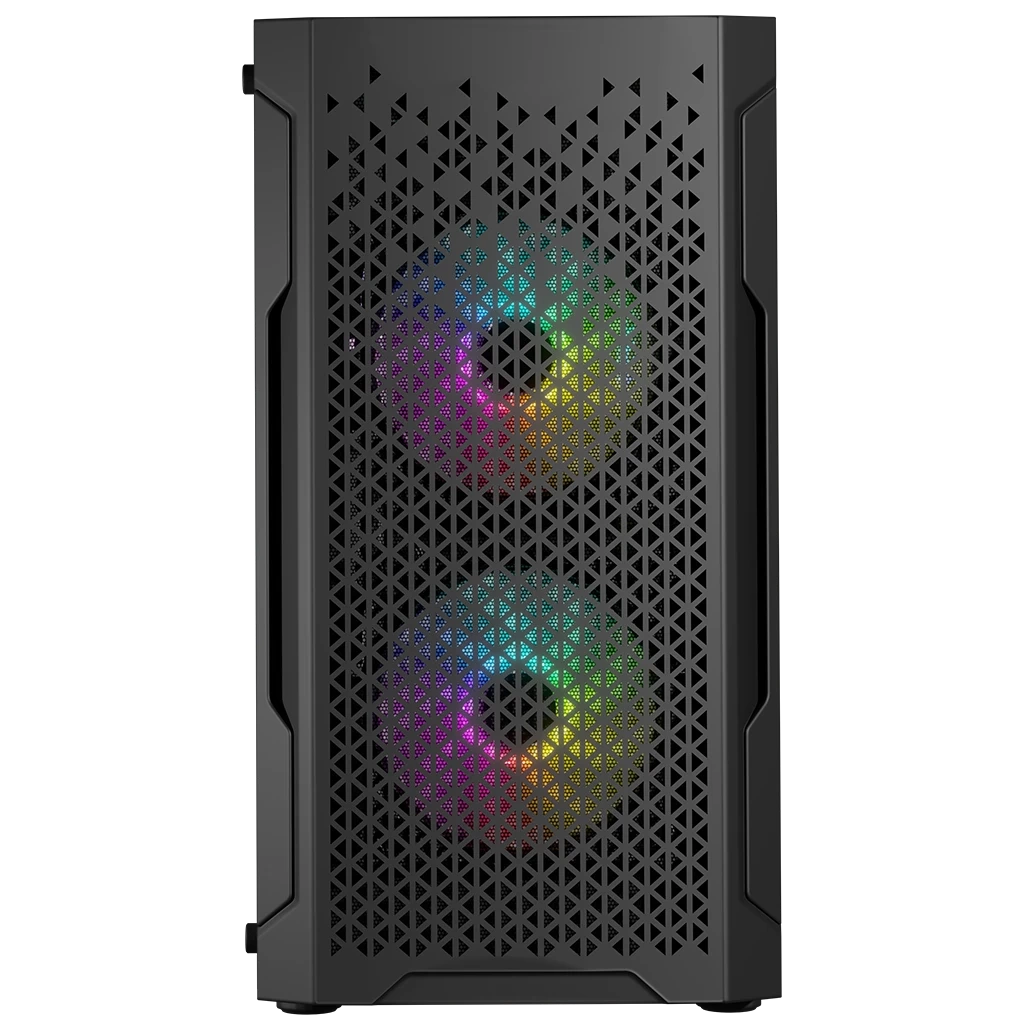 Nowy gamingowy Logic Aramis czarny ARGB MINI AMD Ryzen 5 4500 3,6 GHz / 32 GB / 480 SSD / Win 11 + Nvidia RTX 5050 [8 GB]