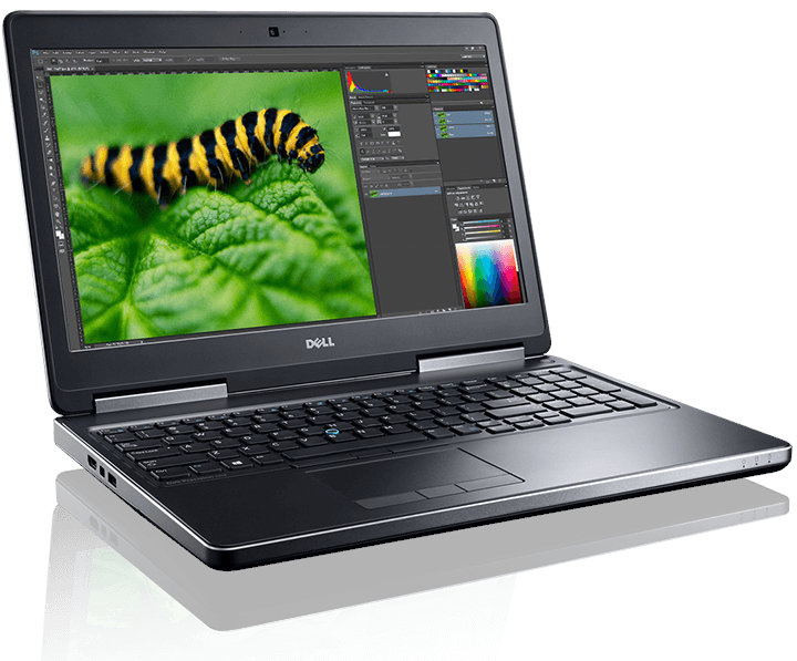Dell Precision 7710 Core i7 6820HQ (6-gen.) 2,7 GHz / 32 GB / 480 SSD / 17,3'' FullHD / Win10 Prof. (Update) + AMD FirePro W5170M