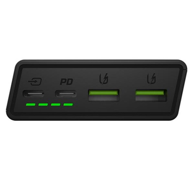 Powerbank Green Cell PowerPlay20 PBGC03 / 18 W / USB-A, USB-C / 20000 mAh