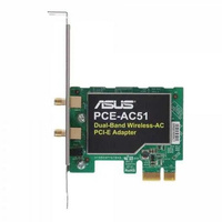 Karta sieciowa bezprzewodowa PCIe Asus PCE-AC51 733 Mbps / wysoki profil