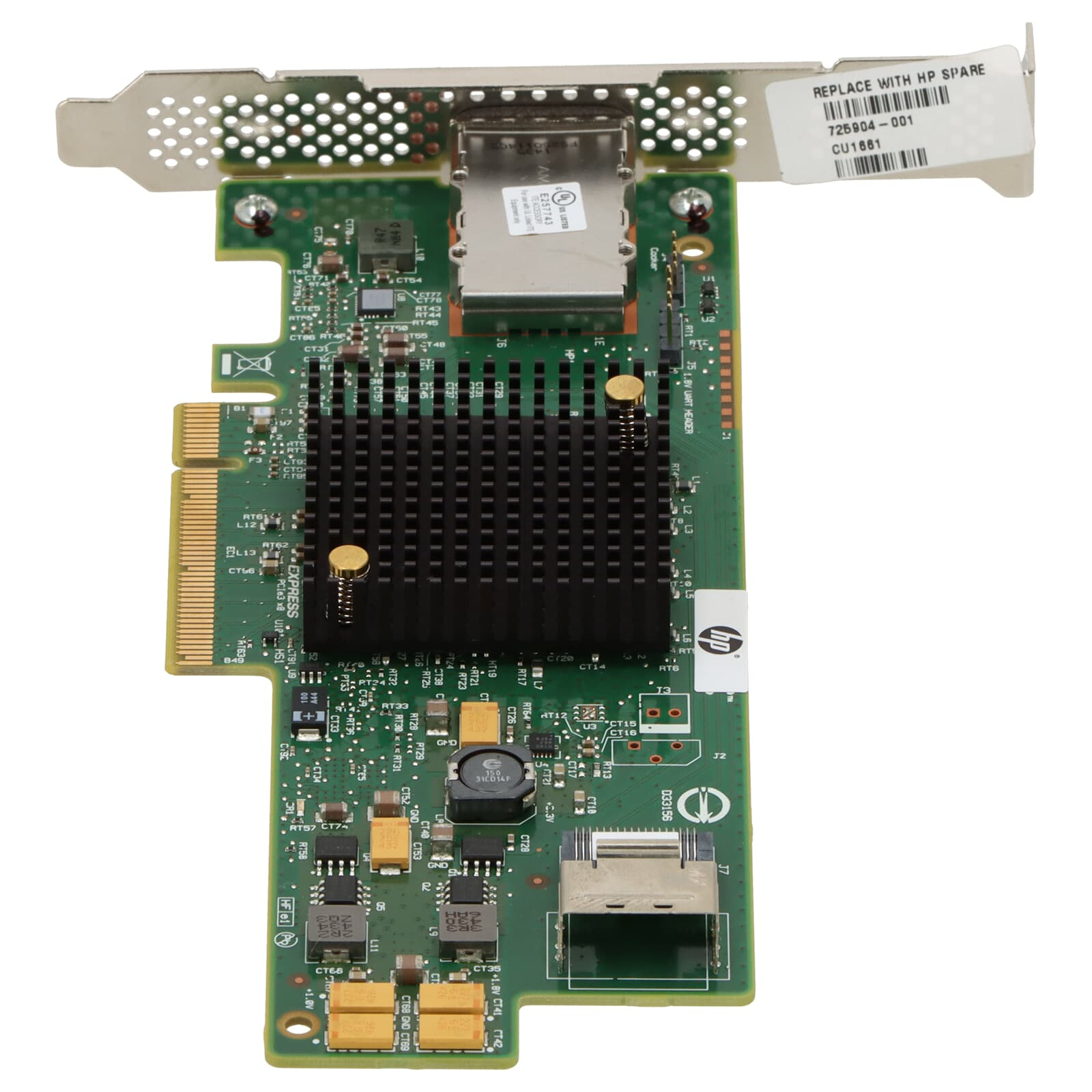 Poleasingowy kontroler RAID LSI 9217-4i4e / SATA / SAS / PCI-e x8 / wysoki profil