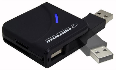 Uniwersalny czytnik Kart Pamięci Esperanza EA130 USB 2.0