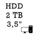 Dysk twardy 2 TB, SATA 3,5''