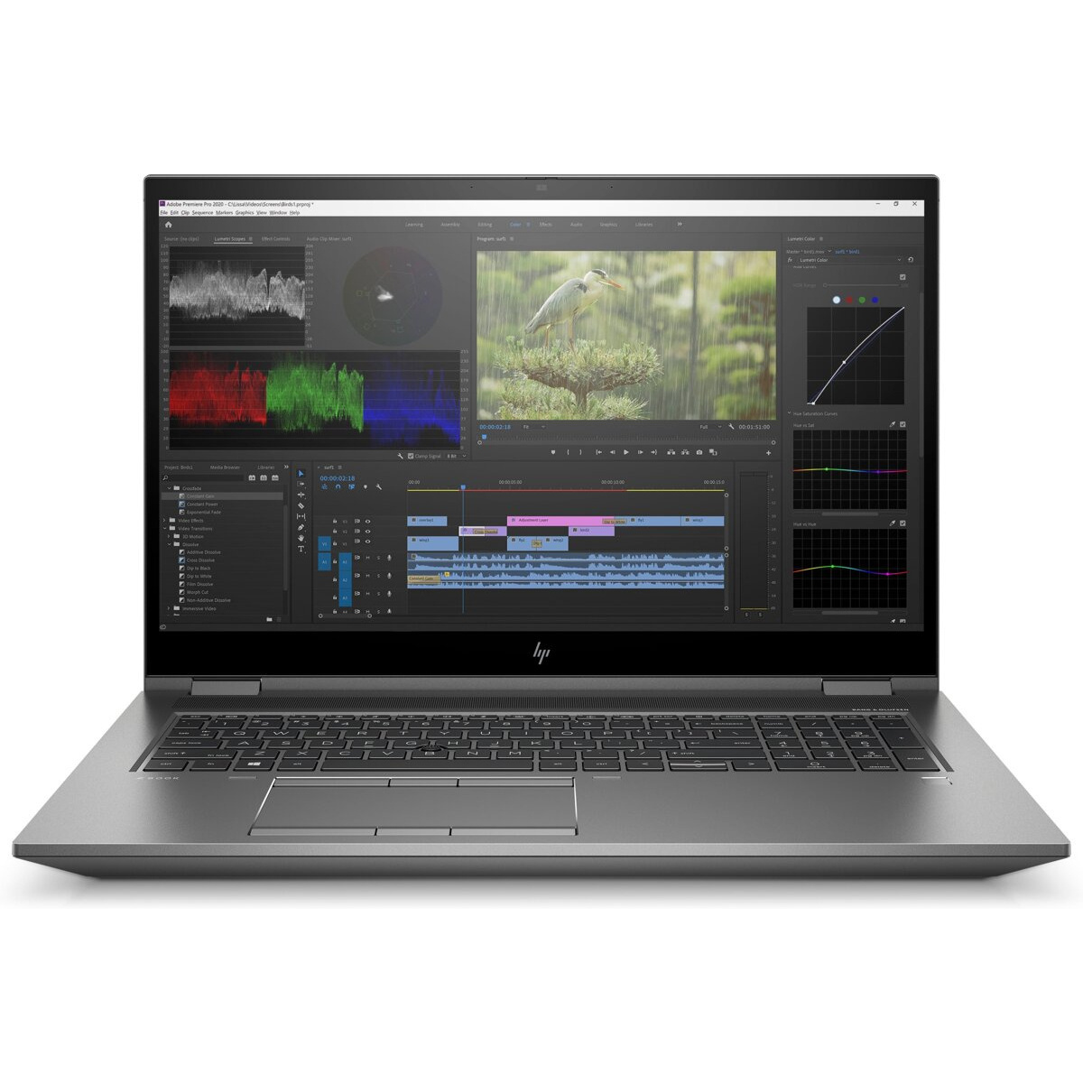 HP ZBook Fury 17 G8 Core i7 11850H (11-gen.) 2,5 GHz / 64 GB / 960 SSD / 17,3" FullHD / Win 11 Pro + RTX A3000 / Klasa A-