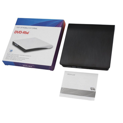 Nowy zewnętrzny napęd DVD-RW ECD819-SU3 Slim USB 3.0 (nagrywarka)