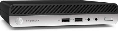 HP ProDesk 400 G4 Mini Core i3 8100T (8-gen.) 3,1 GHz / 32 GB / 960 SSD / Win 11 Pro
