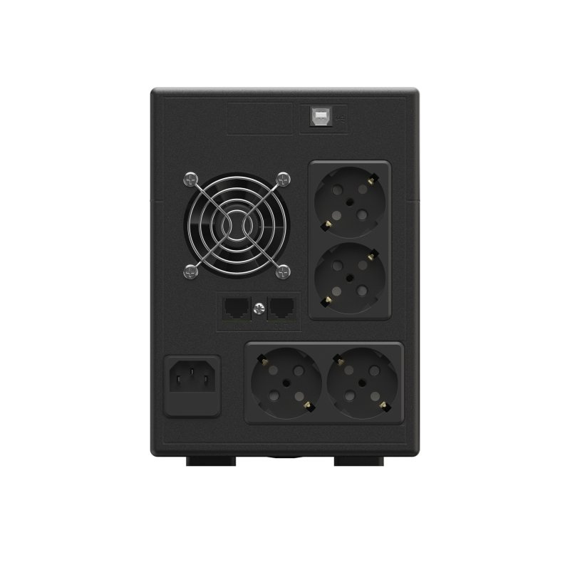 Zasilacz awaryjny UPS Greencell 2000VA 1400W PowerProof z LCD