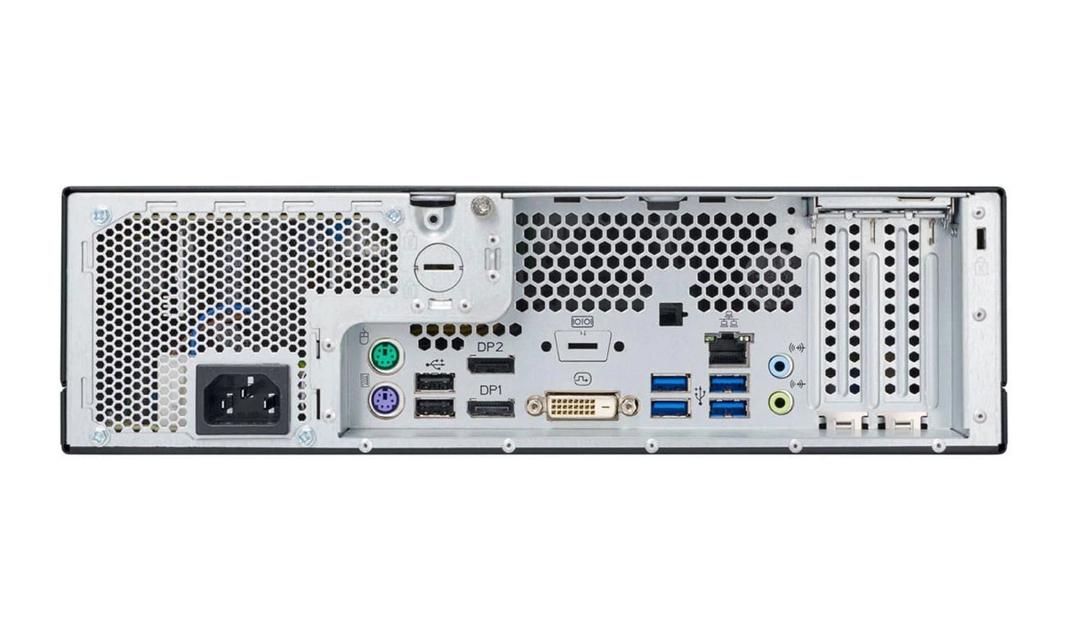 Fujitsu Esprimo D738 SFF Core i3 8100 (8-gen.) 3,6 GHz / 4 GB / 120 SSD / Win 11 Pro