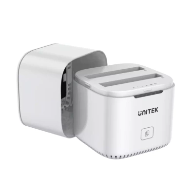Stacja dokująca Unitek SyncStation Marshmallow (2 x SSD/HDD 2,5") (S1105A)