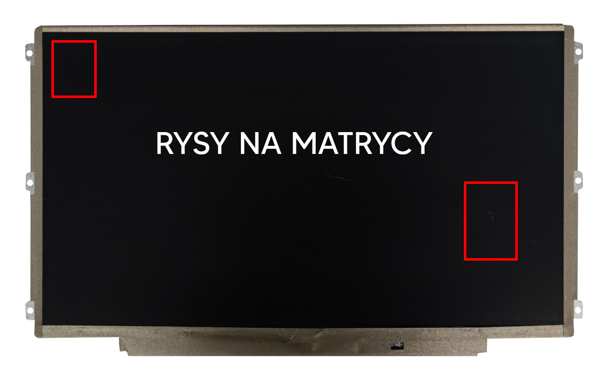 Matryca BOE HB125WX1-100 SLIM / 12,5'' HD (1366 x 768) / 30 pin eDP / Klasa A-