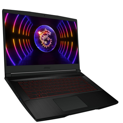 Powystawowy gamingowy MSI GF63 Thin 12UCX-814 Core i5 12450H (12-gen.) 2,0 GHz / 16 GB / 2 TB SSD / 15,6'' FullHD / Win 11 + GeForce RTX 2050