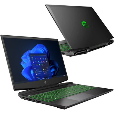 Nowy gamingowy HP Pavilion Gaming 17 Core i5-11300H (11-gen.) 2,6 GHz / 16 GB / 480 SSD / 17,3" FullHD / Win 11 + RTX 3050 Ti