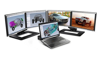 HP EliteBook 8570w Core i7 3820QM (3-gen.) 2,7 GHz / 16 GB / 960 SSD / DVD-RW / 15,6'' FullHD / Win 10 Prof. (Update) + Nvidia Quadro K1000
