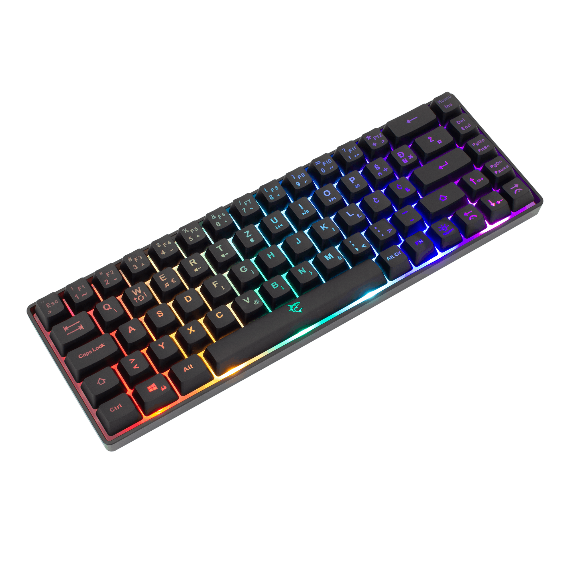 Klawiatura przewodowa WhiteShark GK-2201 Ronin czarna US